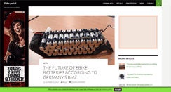 Desktop Screenshot of ebikeportal.com